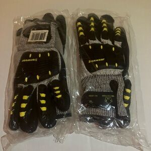 Men’s Ironwear 4891-W impact & cut resistant work gloves Sz xl 20 each